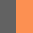 Charcoal / Neon Orange